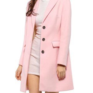 NEW WITH TAGS!! SIZE SMALL Allegra K Women's Notched Lapel Single Breasted Long